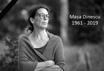 Maşa Dinescu, soţia scriitorului Mircea Dinescu, apreciată traducătoare a dramaturgiei ruse, a murit la vârsta de 58 de ani