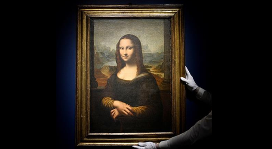 O replică a tabloului „Mona Lisa” al lui Da Vinci, vândută pentru mai mult de jumătate de milion de euro