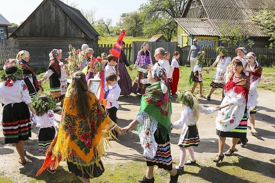 Ritualul de primăvară Juraŭski Karahod (Foto: Mikus)