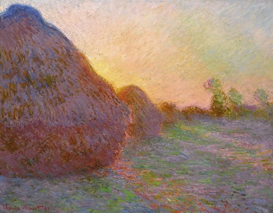 „Meules” (1890), de Claude Monet 