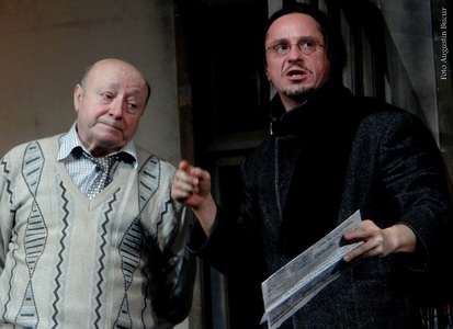 Spectacolul „Ultima oră”, cu Bleonţ, Albulescu şi Moraru în distribuţie, difuzat în weekend de Teatrul Naţional Bucureşti