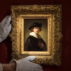 Un autoportret rar al lui Rembrandt a fost vândut pentru suma record de 14 milioane de lire sterline la Sotheby's