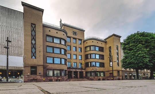 Sediul central al Poştei din Kaunas (Foto: UNESCO)