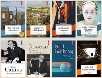 "Discursurile din Suedia" de Albert Camus, şi "Jurnalul din anul Nobelului" de José Saramago, publicate pentru prima dată în limba română