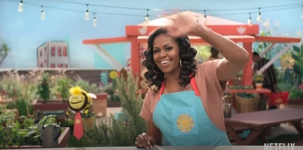 Michelle Obama apare într-un program Netflix care promovează alimentaţia sănătoasă - VIDEO