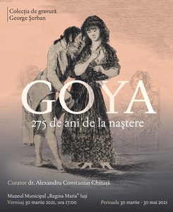 Lucrări de Goya şi Rembrandt, expuse la Muzeul Municipal Regina Maria din Iaşi