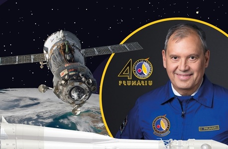 Prunariu, la 40 de ani de la primul zbor al unui român în spaţiu: Suntem dinozauri, dar cu o experienţă deosebită. Şeful ROSA: România are şansa să trimită în următorii ani un astronaut şi prin Agenţia Spaţială Europeană