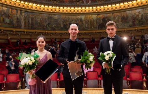 Valentin Şerban, câştigătorul finalei secţiunii vioară la Concursul Internaţional „George Enescu” 2020/2021