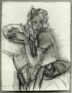 Un desen de Henri Matisse regăsit după 70 de ani, în curând scos la licitaţie
