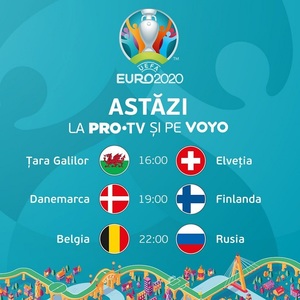 Prima partidă de la EURO 2020, transmisă de Pro TV, a fost lider de audienţă