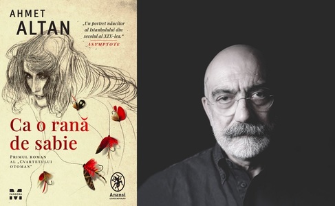 „Ca o rană de sabie”, roman al scriitorului turc Ahmet Altan eliberat din închisoare în aprilie, a apărut la Pandora M