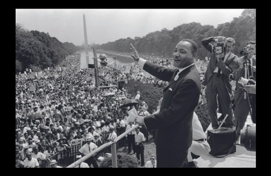 Martin Luther King în 1963, la Washington