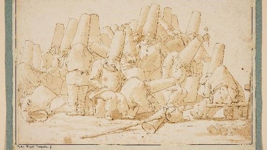 Un desen al maestrului Giovanni Battista Tiepolo, găsit într-un conac din Anglia, va fi scos la licitaţie