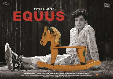 "Equus" de Peter Shaffer, în direcţia de scenă a lui Victor Ioan Frunză, se joacă la Teatrul "Stela Popescu" pe 23 şi 24 octombrie