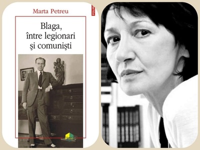 Volumul „Blaga, între legionari şi comunişti” de Marta Petreu, a apărut la Polirom şi în ediţie digitală