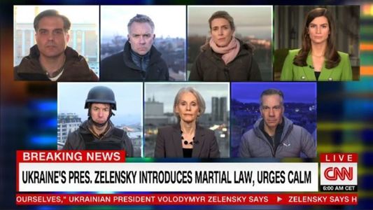 Invazia rusă: CNN News transmite exclusiv atacul asupra Ucrainei având corespondenţi în interiorul ţării şi la graniţa cu Rusia