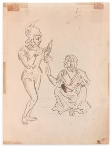 Un desen de tinereţe al lui Paul Cézanne, adjudecat la 26.000 de euro 