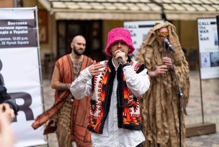 Eurovision - Candidaţii ucraineni de la grupul hip-hop Kalush Orchestra fac apel la mobilizare contra războiului 