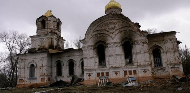 Crime împotriva istoriei - Un laborator american a radiografiat bisericile şi teatrele distruse din Ucraina 