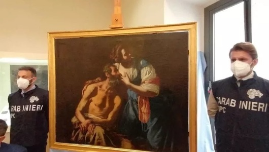 Poliţia italiană a împiedicat vânzarea ilegală a unui tablou de Artemisia Gentileschi