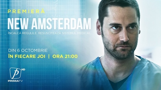 „New Amsterdam”, considerat cel mai bun serial de televiziune în 2021, debutează la Prima TV