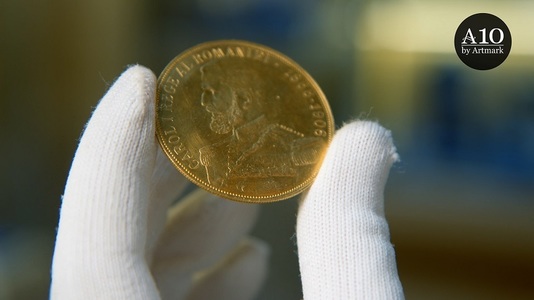 Cele mai rare monede româneşti, scoase la licitaţie - FOTO