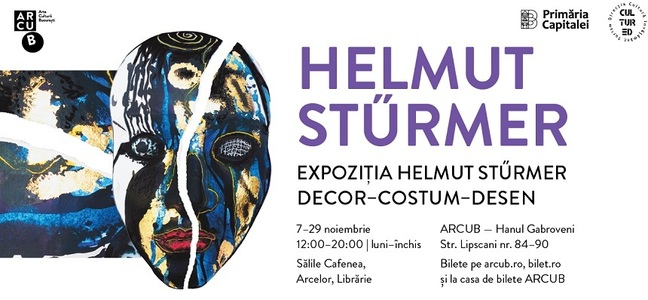 Helmut Stürmer, figură emblematică a scenografiei internaţionale, expune, în noiembrie, la ARCUB 