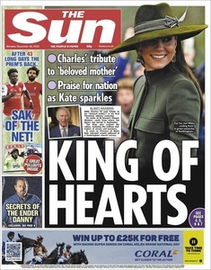 "Regele inimilor": Publicaţiile britanice salută primul mesaj de Crăciun al lui Charles III - FOTO