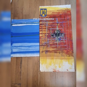 Tablouri de peste 320.000 de euro, furate de un român din locuinţa unui artist din Austria, depistate de poliţişti în urma unor percheziţii - FOTO
