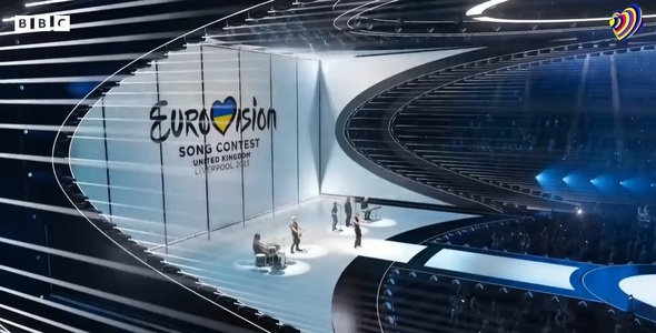 Concursul Eurovision va avea loc pe o scenă grandioasă, inspirată de cele pentru concertele rock - VIDEO
