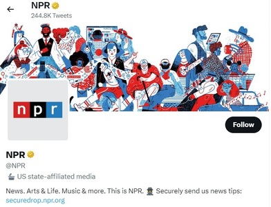 Radioul american NPR părăseşte Twitter, în ziua în care Elon Musk recunoaşte erori