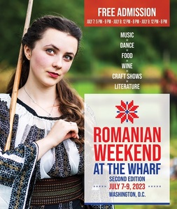„Weekend-ul românesc de la Washington”, cel mai mare festival românesc din Statele Unite, are loc între 7 şi 9 iulie