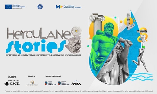 Poveştile staţiunii Băile Herculane, prezentate în premieră într-o expoziţie pop-up între 15-24 septembrie 