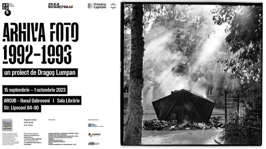 Expoziţiile „Arhiva Foto 1992-1993” şi „Vremuri blurate" de Dragoş Lumpan, la ARCUB