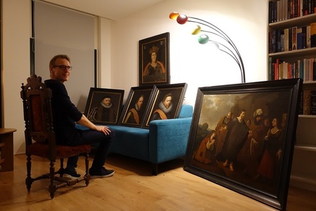 Şase tablouri furate au fost restituite în mod misterios unui detectiv de artă din Amsterdam