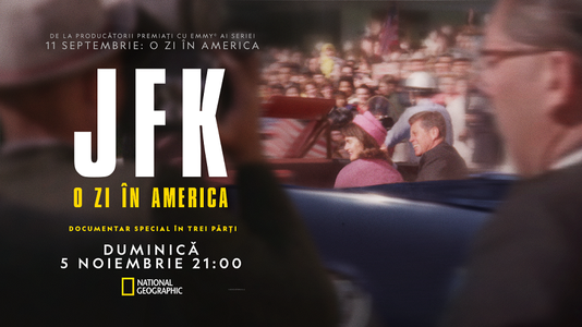 Noile producţii documentare "JFK: O zi în America, "Traficanţi pe aeroport" sau "Inginerie abandonată", în noiembrie pe National Geographic