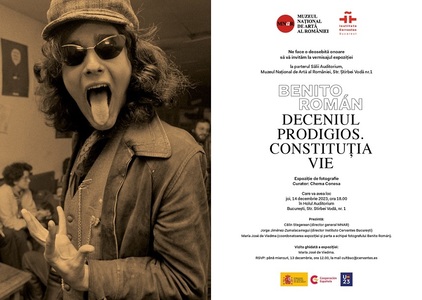 „Deceniul fabulos. Constituţia vie“, expoziţie de fotografie a spaniolului Benito Román, la Muzeul Naţional de Artă al României
