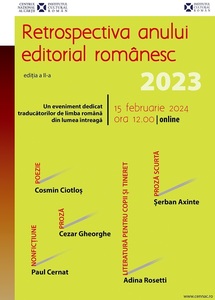 Retrospectiva anului editorial românesc, de Ziua Naţională a Lecturii