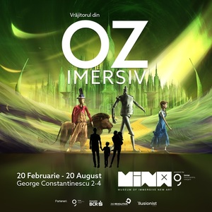Premiera spectacolului „Vrăjitorul din OZ Imersiv" la MINA va avea loc la 20 februarie
