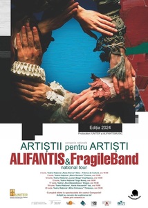 Alifantis & FragileBand, turneu în cadrul campaniei naţionale Artişti pentru Artişti, ediţia 20