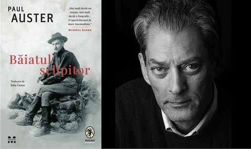Romanul "Băiatul sclipitor" de Paul Auster, ce reface biografia lui Stephen Crane, scriitorul care l-a format pe Hemingway, a apărut la Pandora M