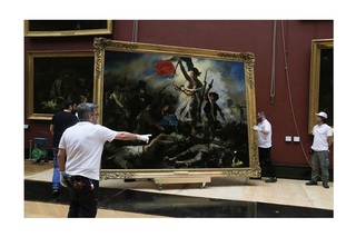 Tabloul „La Liberté guidant le peuple” de Eugène Delacroix a revenit la Muzeul Luvru, după şase luni de restaurare