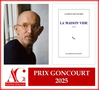 Laurent Mauvignier câştigă premiul Goncourt 2025