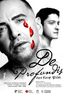 Răzvan Mazilu şi Tudor Cucu-Dumitrescu în „De Profundis”, după Oscar Wilde, în premieră la Sala Oglinzilor de la MNAR