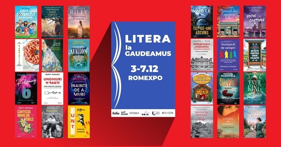 Editura Litera la Gaudeamus - Peste 800 de titluri. „Dicţionarul de umor Divertis”, „Carpatia. Reţete româneşti reinterpretate” şi „Revoluţia Română pentru tineri”, între lansări