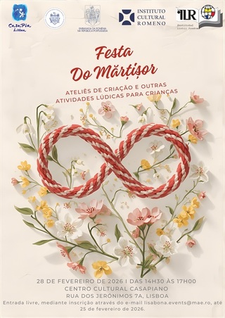 Mărţişorul, sărbătorit la Lisabona prin tehnici de broderie populară, pictură şi desen