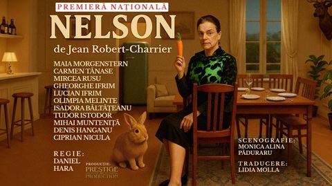 Spectacolul de teatru „Nelson”, cu Maia Morgenstern, premieră în iulie pe scena Teatrului Naţional Bucureşti