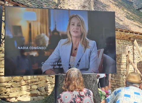 Nadia Comăneci, la Haferland: „Aici simt să suntem la deschiderea Jocurilor Olimpice”