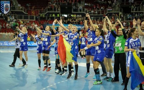 CSM Bucureşti a câştigat în premieră Cupa României la handbal feminin, după titlul naţional şi Liga Campionilor în 2016