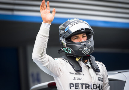 Nico Rosberg în pole position la Marele Premiu al Europei; Hamilton a avut un accident în Q3 şi va pleca al zecelea